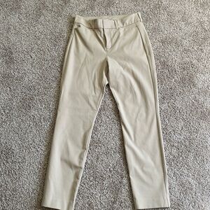 NWOT Tan Old Navy High Rise Pixie Pants